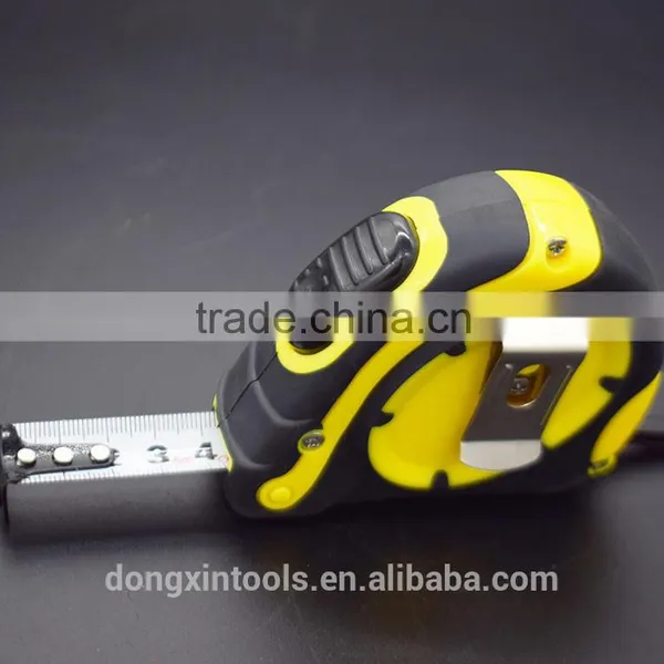 3m 5m 7.5m Professional Auto Lock Rubbered Steel Tape Measure photo-6