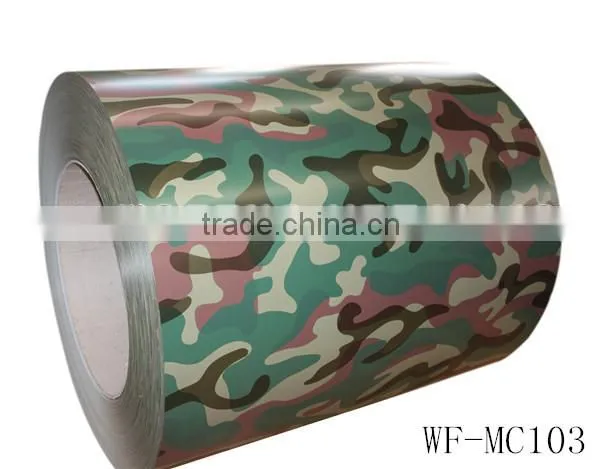 Camouflage Pattern Prepainted Galvanized Metal Steel Roofing Sheet photo-4