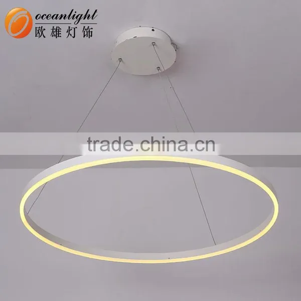 Pendant Chandelier Modern Acrylic Painted Light Four Circles Pendant Lamp OXD9972-4DW photo-4