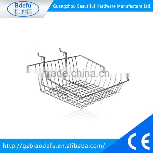 Chinese Manufacturer Promotion Metal Wire Storage Basket / Wire Basket for Supermarket photo-2