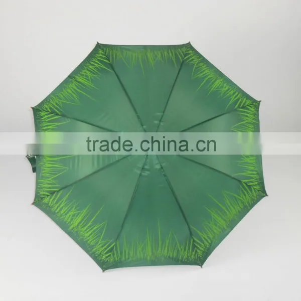 Deluxe Wood Umbrella Pole Wooden Straight Shaft Umbrella photo-2
