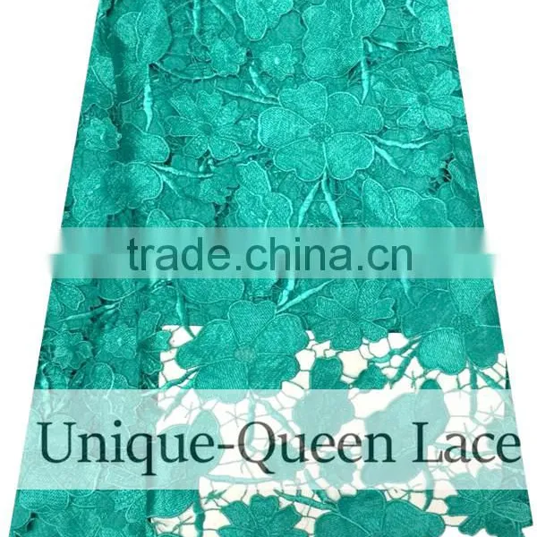 2016 Cord Lace Embroidery/african Guipure Lace Fabric for Wedding Dress/guipure Lace Fabric/guipure Lace photo-5
