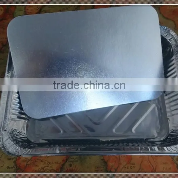 Food Grade Rectangle Baking Food Aluminum Foil Tray photo-2