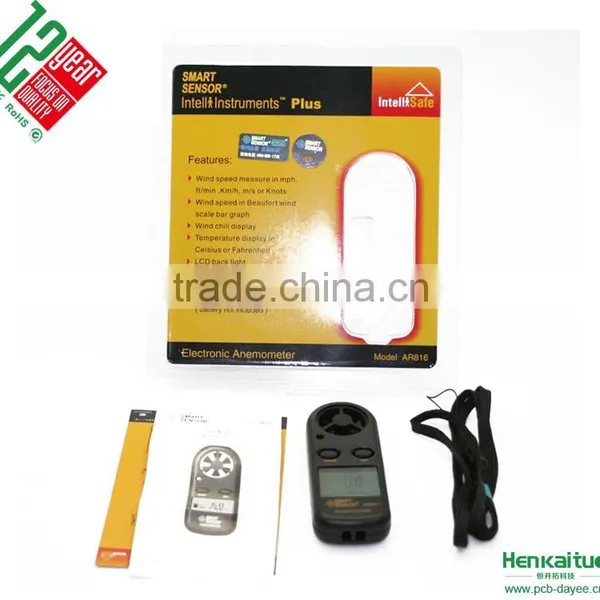 Digital Air Flow Meter Handheld Wind Speed Meter Portable Air Velocity Meter Digital Anemometer photo-3