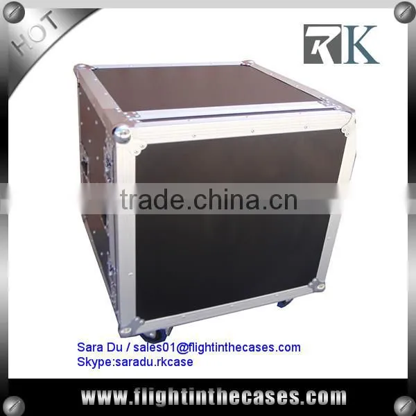12U Rack Drawe Case With Wheels, Flight Case With 4 Drawers photo-3