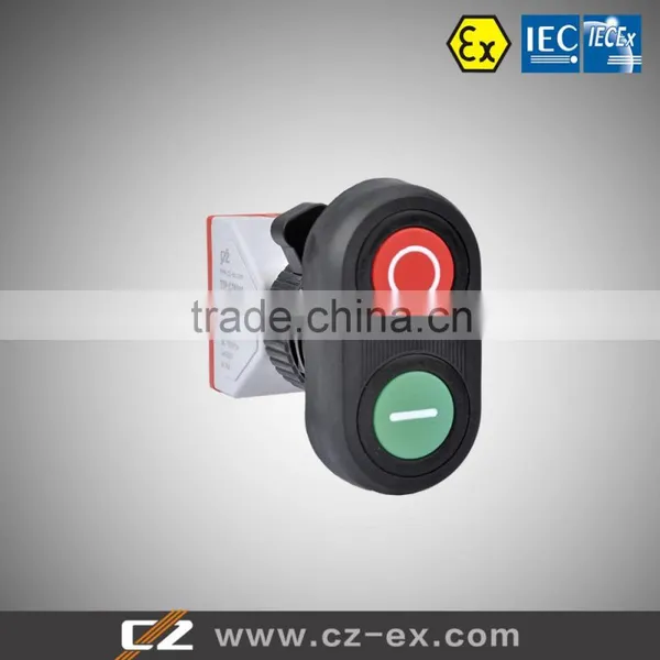Explosion Proof Push Button Switch For Panel Mounting