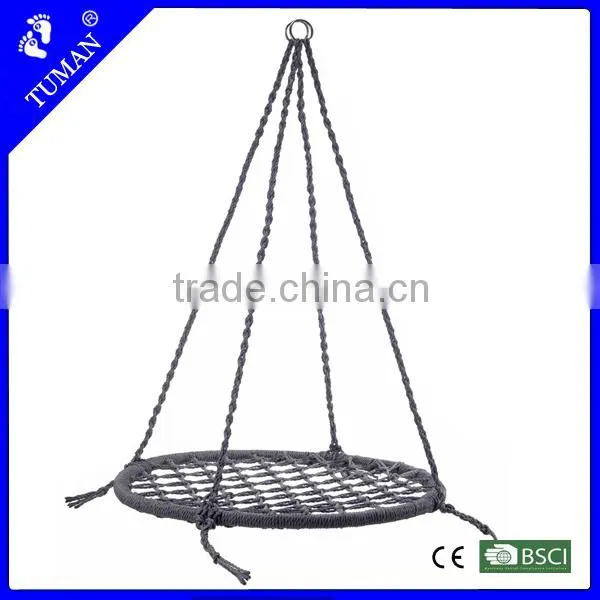 Round Rope Porch Outdoor Nest Garden Swing