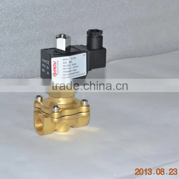 Direct Acting Normally Open Stainless Steel Oil Burner Solenoid Valve 24v