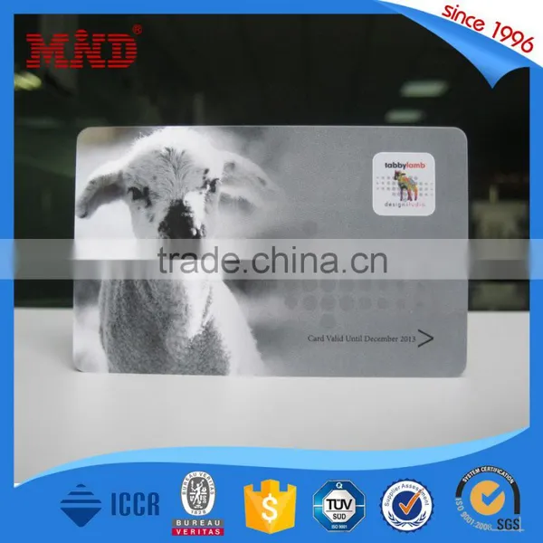 MDCL218 125khz 13.56MHZ UHF PVC Plastic RFID Card CR80 Size photo-3