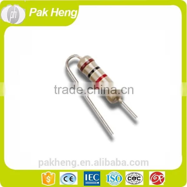 Reistor Array 1 ohm 4 Color Code Carbon Thin Film Fixed Resistors with 5 Resistance Tolerance