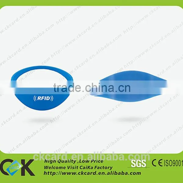 Wholesale Sport Bracelet Silicone RFID Wristband With Logo Printing photo-2