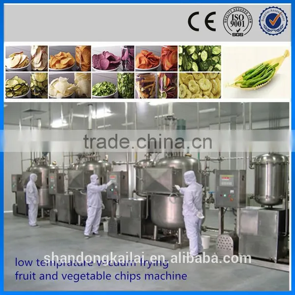 Low Temperature Vacuum Frying Machine Potato Chips Machine Price