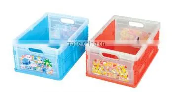 Collapsible Plastic Storage Box for Storage Kid's Toys