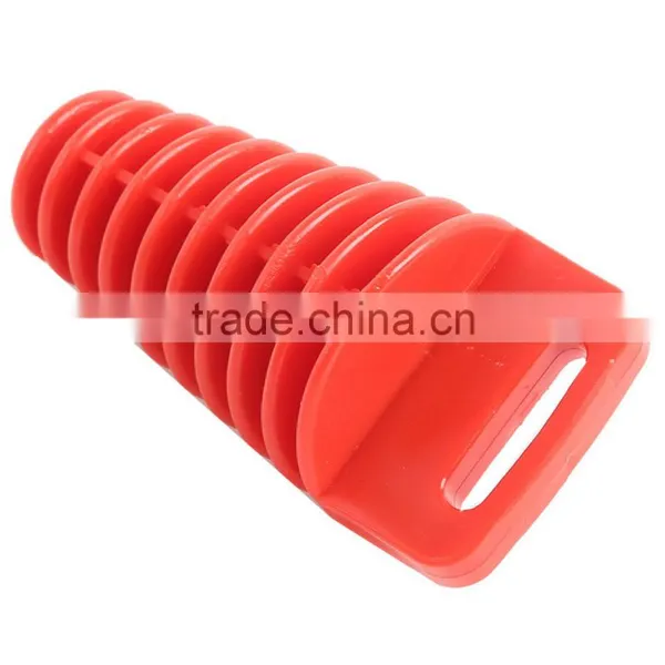 Red Wash Plug Exhaust Muffler Bung Cleaner Wash Pipe-Plug For 4 Stroke Motorbike photo-3