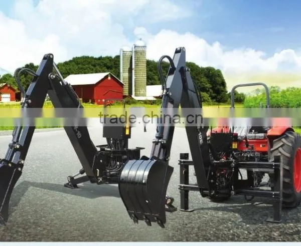 New Design Hydraulic Operating Good Quality Tractor Use Back Hoe Digger Excavator With Swing 180 Degree photo-4