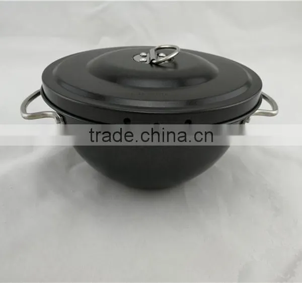 LFGB Certificate Egg Shape Non-Stick Pudding Industrial Food Steamer photo-2
