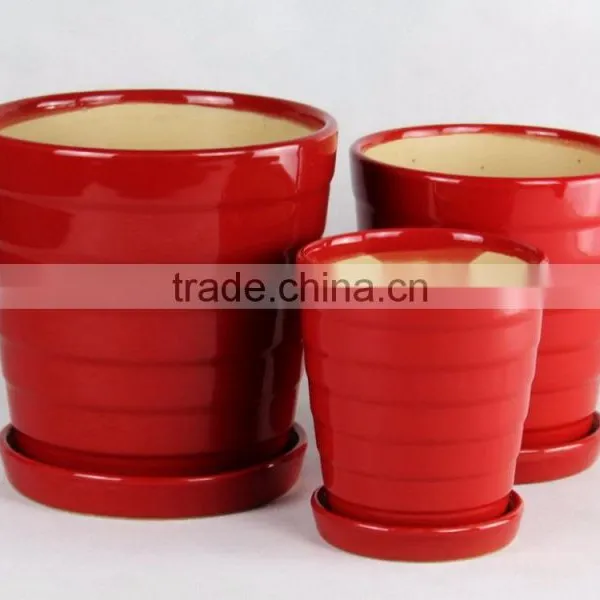 Light Blue Ceramic Pot With Plate photo-3