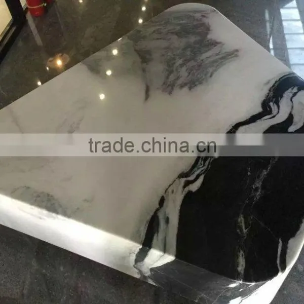 China Panda Marble Tile Zebra Marble Tile 60*60 photo-4