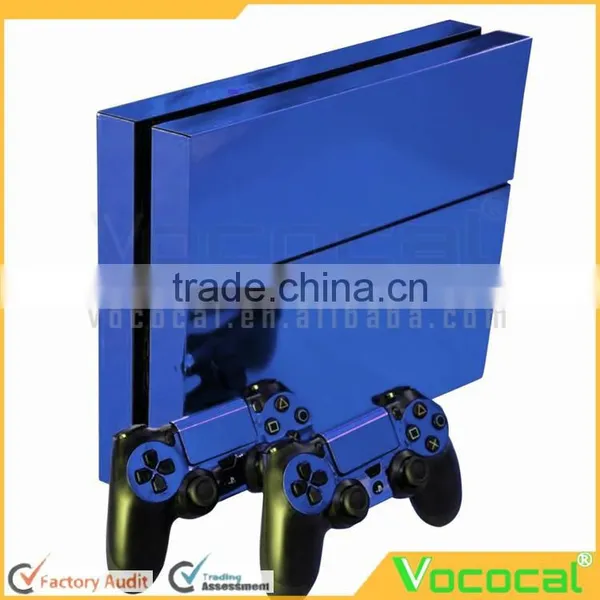 Vinyl Decal Protector Skin Sticker for Sony Playstation 4 PS4 and Two Controller photo-4