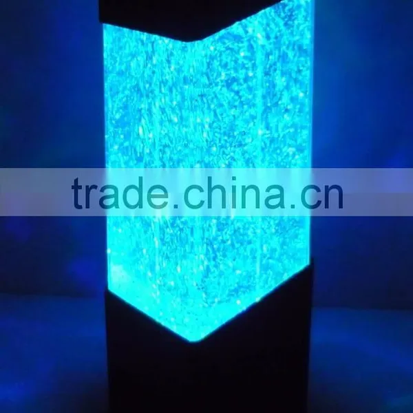 LED Colorful Crystal Glass Lamp, Jellyfish Lamp/ Volcano Light/Flash Jelly Lamp photo-5