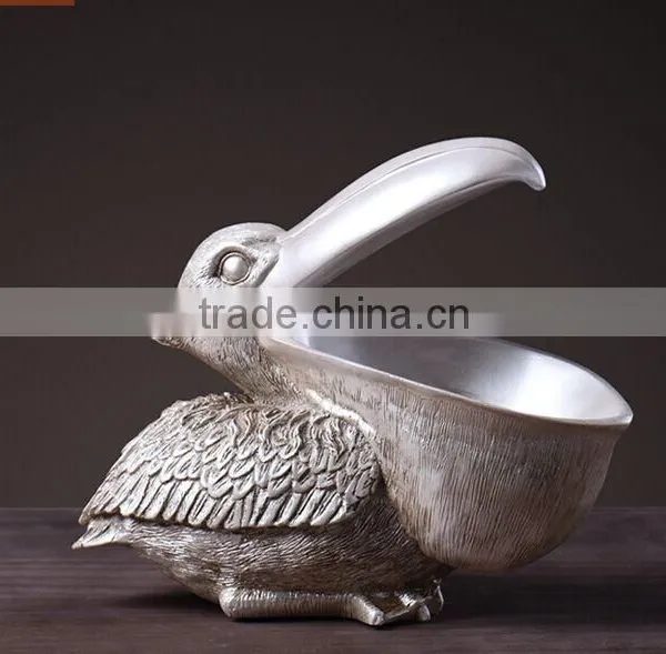 Funny Pelican Resin Decorative Storage Boxes photo-4