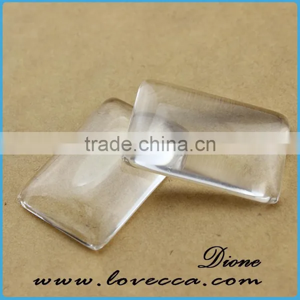 Various Shape DIY Jewelry Cabochon 8-30MM Flat Back Clear Crystal Glass Cabochon photo-5