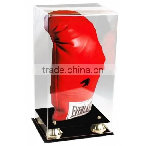 Hot Selling Clear Acrylic Lucite Boxing Glove Display Case, Perspex Boxing Glove Show Box With Lid photo-5