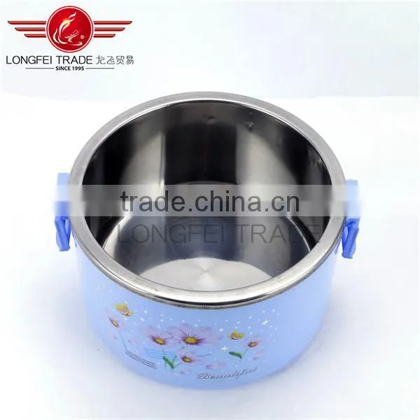 New Item Plastic Tiffin Lunch Box Set / PP+ Stainless Steel Food Container Of Different Size photo-4