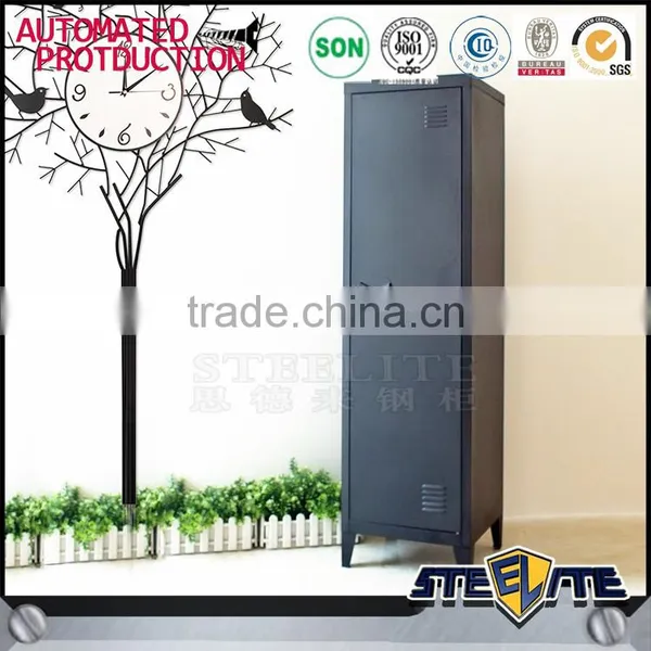 Factory Direct KD Structure Staff Locker Single Door Steel Wardrobe Locker Cabinet photo-3