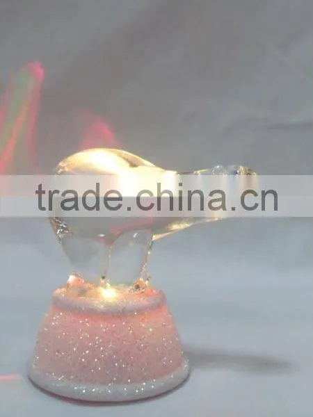LED Electronic Light Acrylic Crystal Polar Bear Animals Toys photo-3