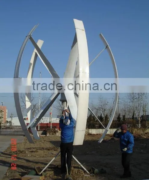 TECHMLV3KW/5KW MAGLEV Vertical Axis Wind Turbine