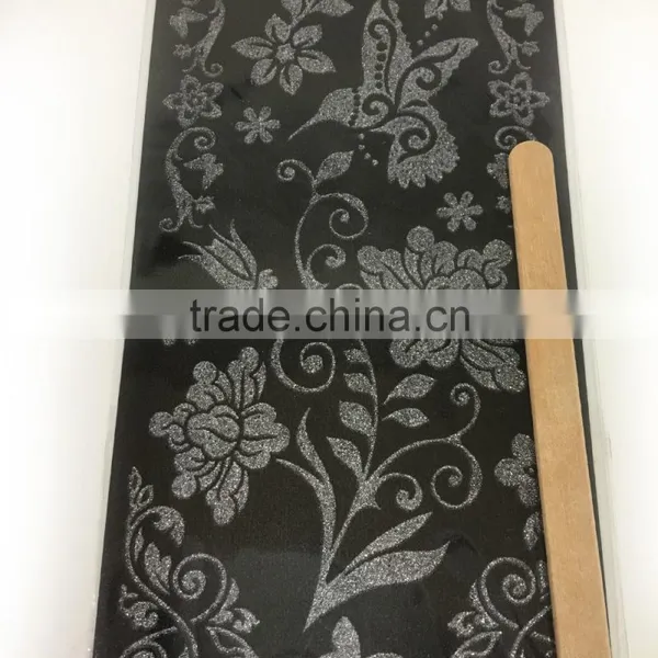 Rub-ons Transfer With Wood Stick, Quality Rub-on Scratching Transfer Stickers, Classic Black Rub-on Scratching Transfer Sticker photo-4