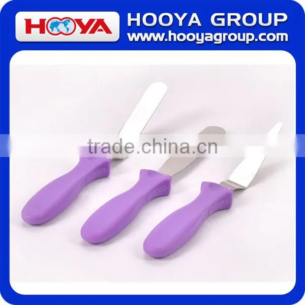 3Pcs Stainless Steel Cake Decorating Icing Spatulas 2 Angled 1 Straight Spatulas Smooth Decorating Tools photo-2