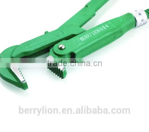 Berrylion High Carbon Steel Eagle Mouth Pipe Wrench 3/4" 1" 1.5" 2" Pipe Wrench photo-4