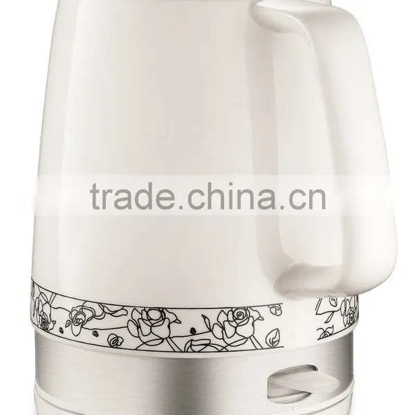 1.5L Ceramic Electric Whistling Kettle Ceramic Teapot photo-3