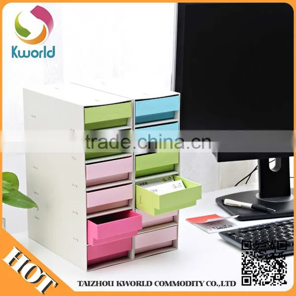 China Supplier Cheap Sale Plastic Drawers Organizer Planner photo-6
