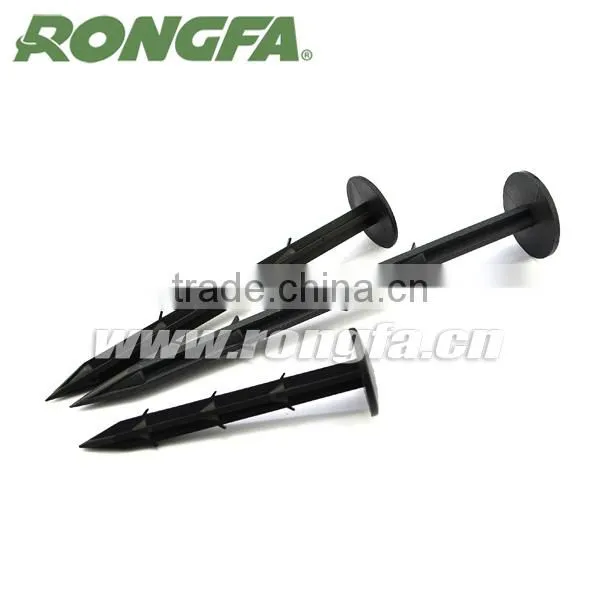 4"long Black Landcaper Plastic Nails photo-5