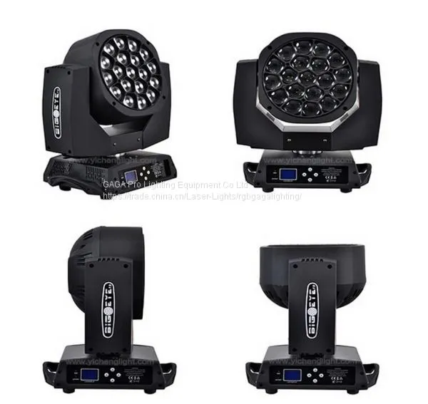 LED 19 X 15W RGBW Beam With Bee Eye Moving Head Light (GA-M1915A) photo-4