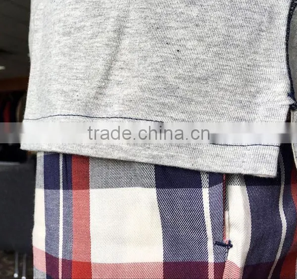 Men's 100%Cotton Knitted and Woven Pyjamas/ Homewear / Nightgown photo-4