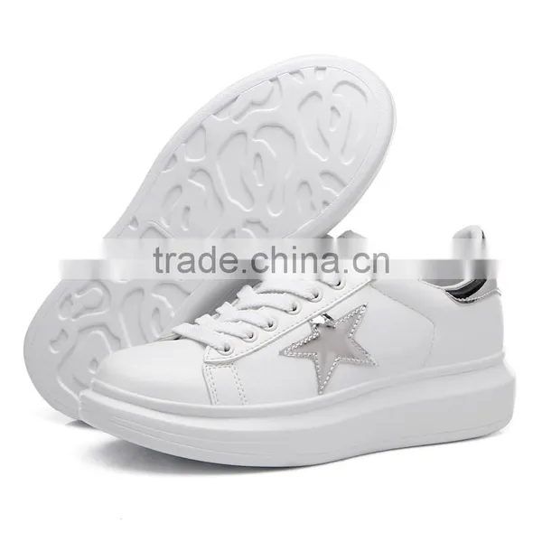 Classics Star Women Casual Shoes Sneakers Sample for Female, Relaxation Women Leather Shoes Casual Good Quality Price Cheap photo-3