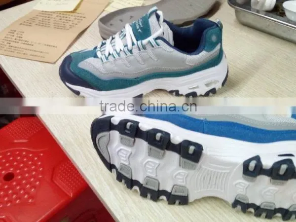 Girls Athletic Sports Shoes Grey Color Trainers Running Sneakers Leftover Stock Closeout photo-3