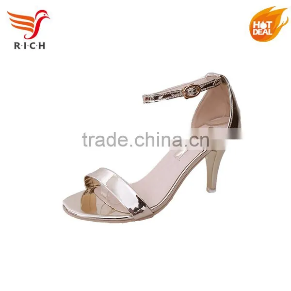 MLS12149 New 2017 Wholesale Summer China Italian Fashion Shoes Women High Heel Sandals New Model photo-2