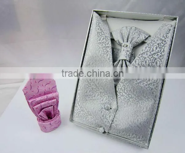 Custom Made 100% Polyester Waistcoat for Men Design photo-3
