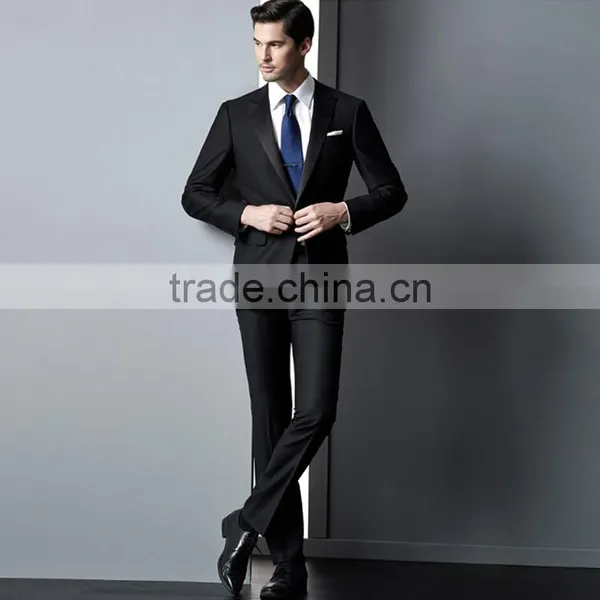 Office Uniform Designs Men Stylish Black Suit photo-4