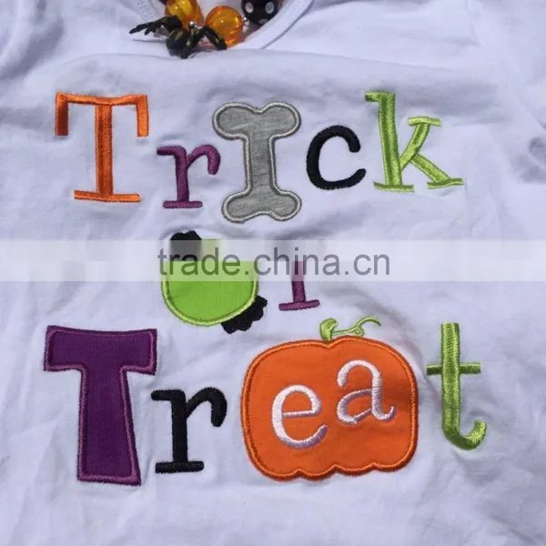 The Halloween Kids Girls The Pumpkin Print OUTFITS Pant Sets Girls Boutique Clothes Kids Sets With Matching Accessory photo-3