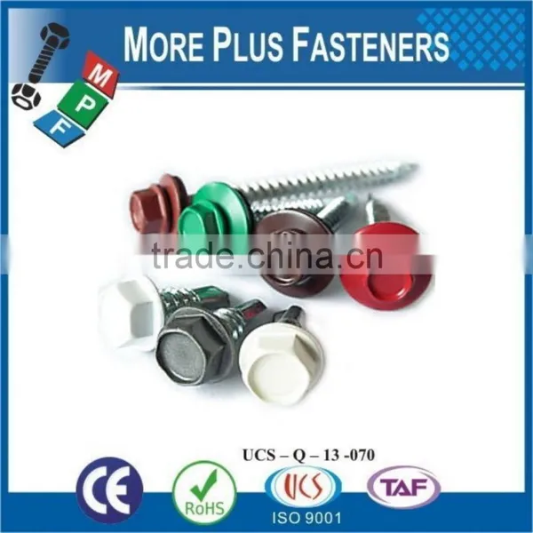 Made in Taiwan Head Painted Self Drilling Screws photo-2