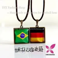 Handwork Necklaces Word Cup Gift For Germany / Spain /Uruguay