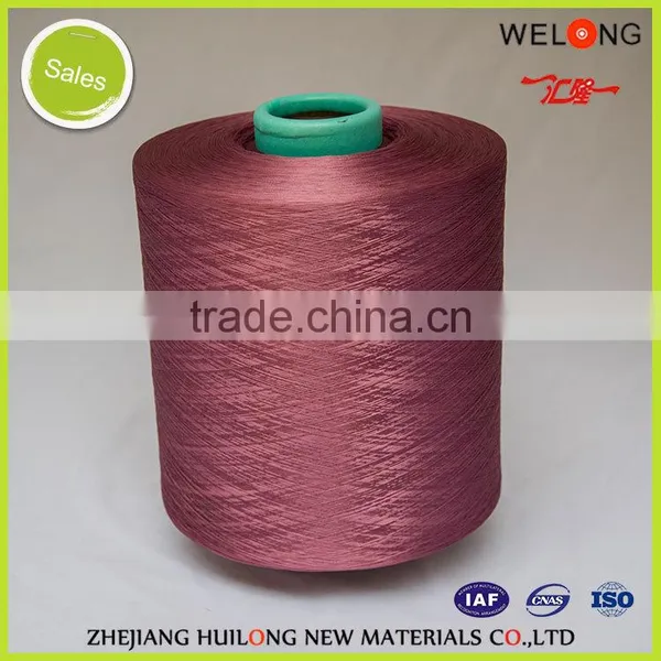 Dope Dyed Polyester Dty Yarn for Men Clothing photo-5