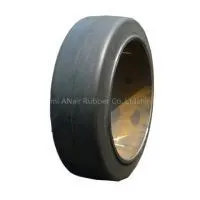 ANair Press-on Solid Tire16x6x10 1/2, for Forklift and Other Industrial