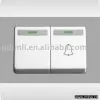 S86 Series --- 1-gang Large Button Door Bell With Switch